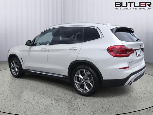 Mineral White Metallic 2020 BMW X3 sDrive30i