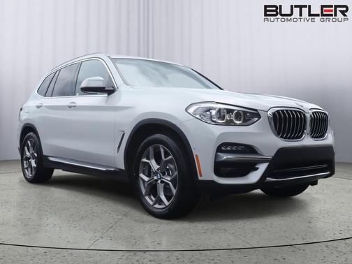 Mineral White Metallic 2020 BMW X3 sDrive30i