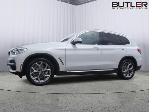 Mineral White Metallic 2020 BMW X3 sDrive30i