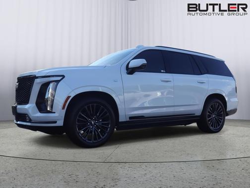 Crystal White Tricoat 2025 Cadillac Escalade Sport Platinum