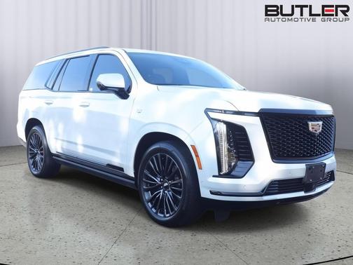 Crystal White Tricoat 2025 Cadillac Escalade Sport Platinum
