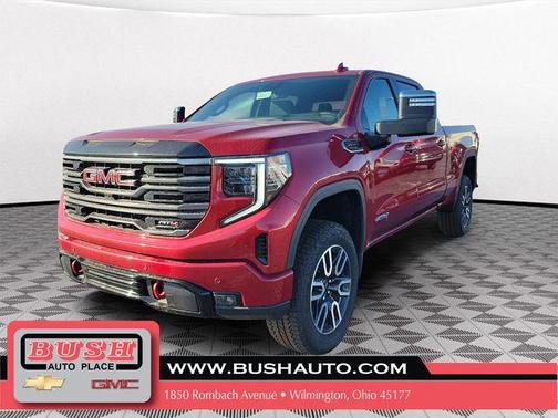 Volcanic Red Tintcoat 2026 GMC Sierra 1500 AT4