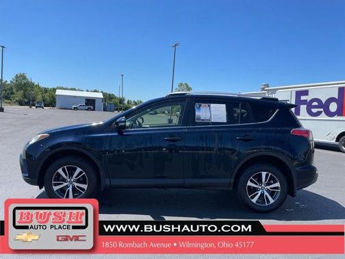 Galactic Aqua Mica 2018 Toyota RAV4 XLE