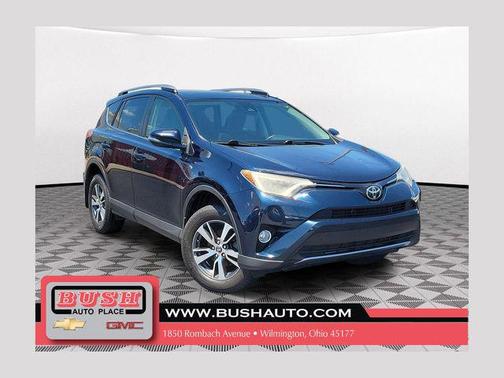 Galactic Aqua Mica 2018 Toyota RAV4 XLE