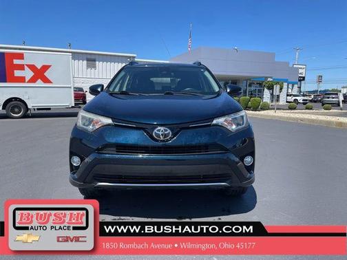 Galactic Aqua Mica 2018 Toyota RAV4 XLE