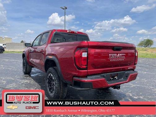 Volcanic Red Tintcoat 2026 GMC Canyon AT4