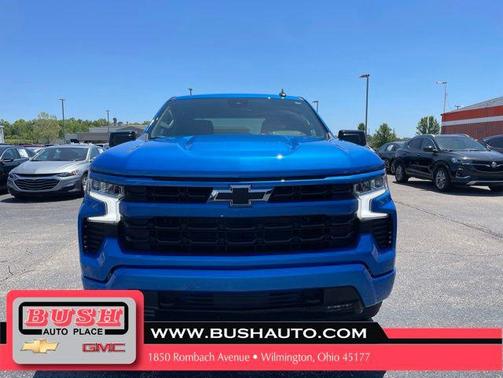 Riptide Blue Metallic 2026 Chevrolet Silverado 1500 RST
