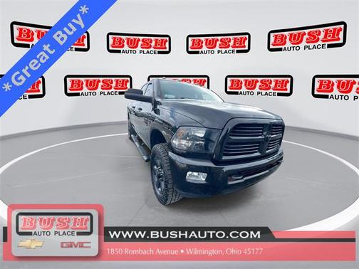 2017 RAM 2500 Big Horn Mega Cab 4x4 6'4' Box