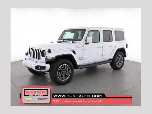 Bright White Clearcoat 2022 Jeep Wrangler Unlimited 4xe Sahara High Altitude