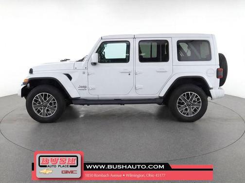Bright White Clearcoat 2022 Jeep Wrangler Unlimited 4xe Sahara High Altitude
