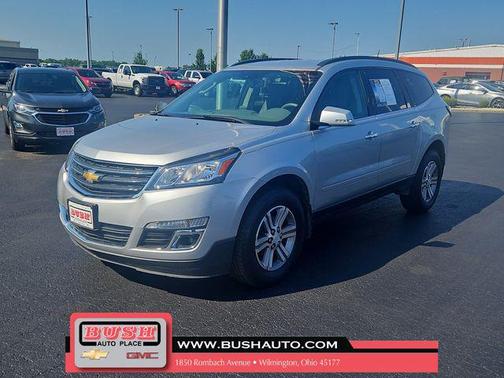 Silver Ice Metallic 2017 Chevrolet Traverse 1LT