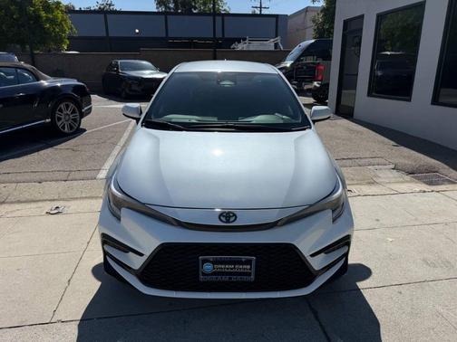 White 2023 Toyota Corolla SE