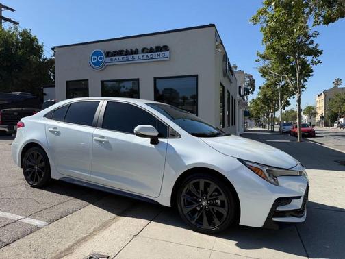 White 2023 Toyota Corolla SE