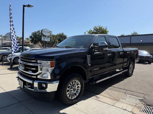 Blue 2021 Ford F-250 XLT