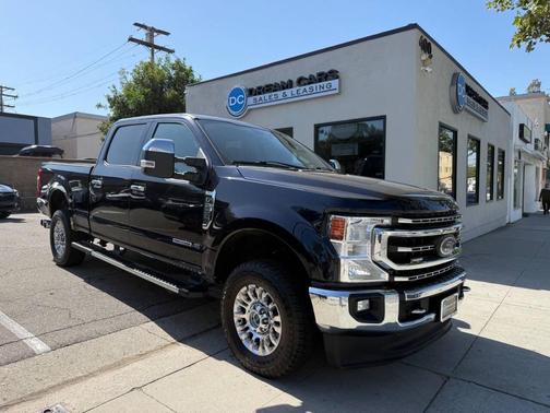 Blue 2021 Ford F-250 XLT