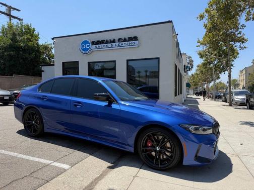 Portimao Blue Metallic 2024 BMW 330 330i 4dr Sedan