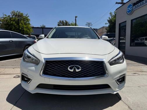 White 2023 INFINITI Q50 Base