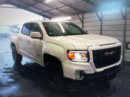 Summit White 2022 GMC Canyon Elevation