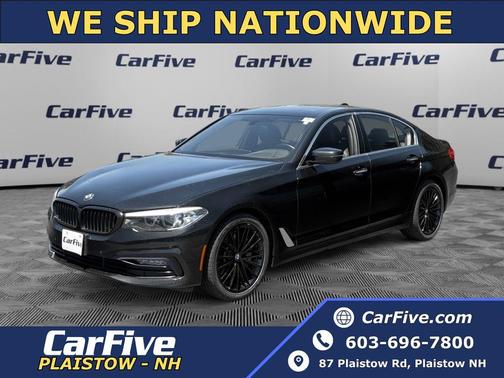 Black Sapphire Metallic 2018 BMW 540 i xDrive