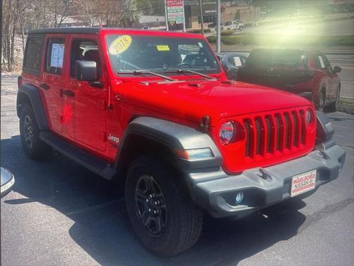 2018 Jeep Wrangler Unlimited Sport