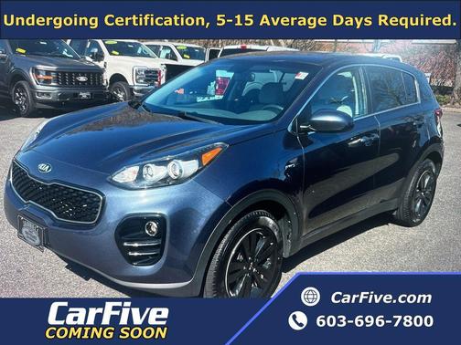 Pacific Blue 2019 Kia Sportage LX