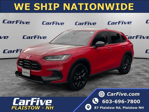 Red 2023 Honda HR-V Sport