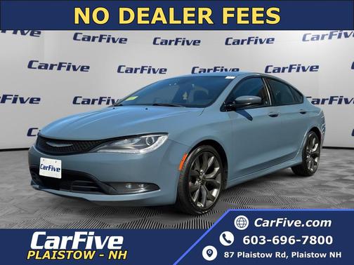 Ceramic Blue Clearcoat 2015 Chrysler 200 S