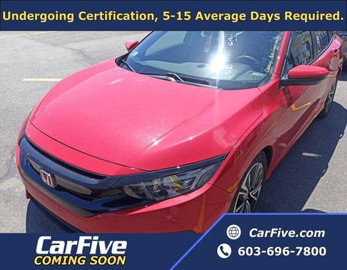 Red 2016 Honda Civic EX-T