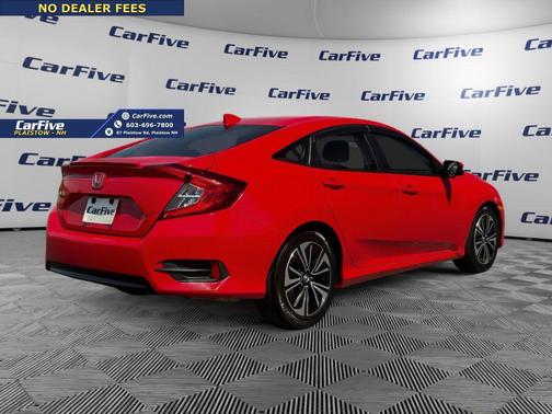 Red 2016 Honda Civic EX-T