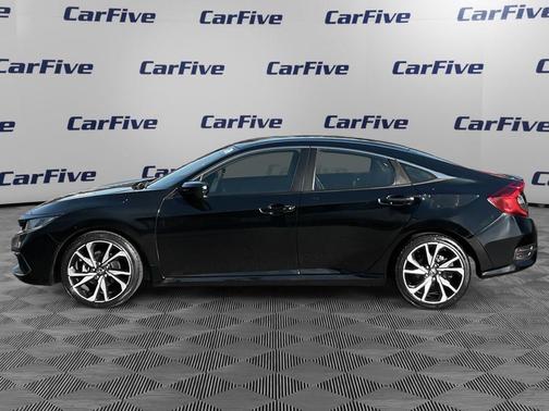 Black 2021 Honda Civic Sport