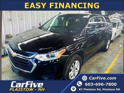 Mosaic Black Metallic 2018 Chevrolet Traverse LS