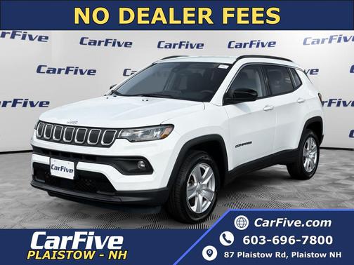 Bright White Clearcoat 2022 Jeep Compass Latitude