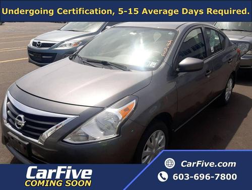 Gun Metallic 2017 Nissan Versa S