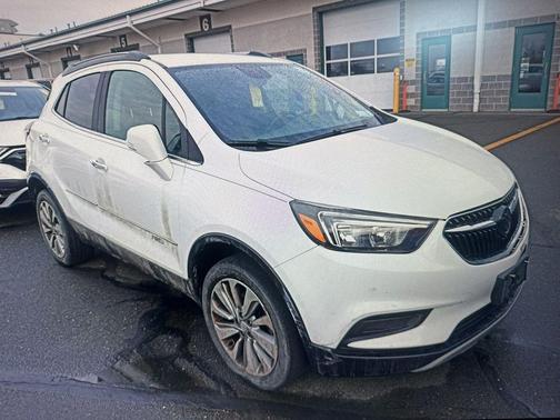 Summit White 2018 Buick Encore Preferred