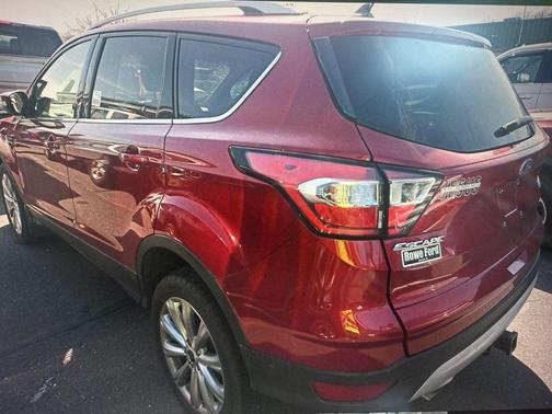 Red 2018 Ford Escape Titanium