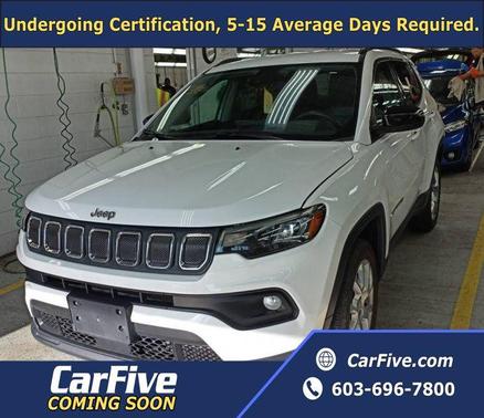 Bright White Clearcoat 2022 Jeep Compass Latitude Lux