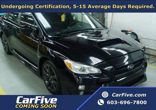 Crystal Black Silica 2016 Subaru WRX Base