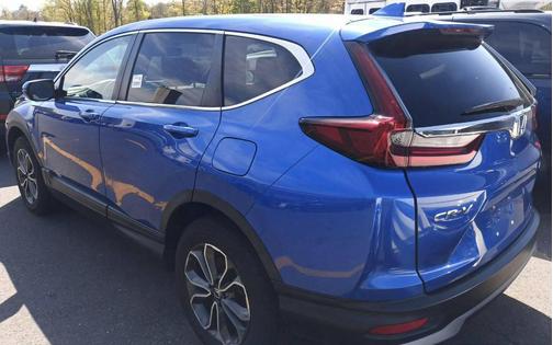 Blue 2021 Honda CR-V EX-L