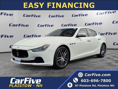 White 2016 Maserati Ghibli S Q4