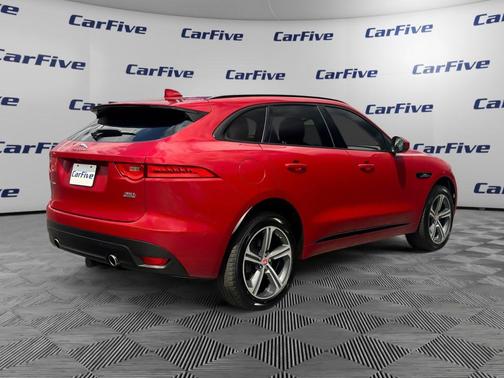 Red 2018 Jaguar F-PACE 35t R-Sport