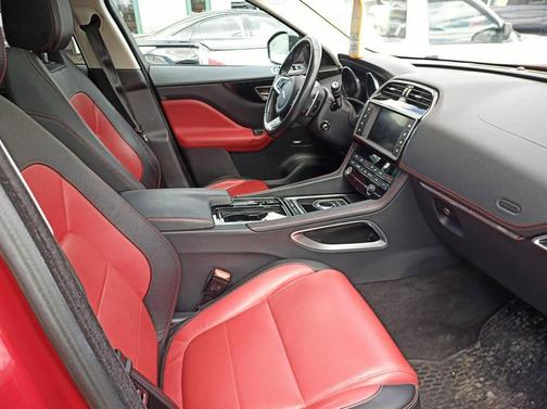Red 2018 Jaguar F-PACE 35t R-Sport