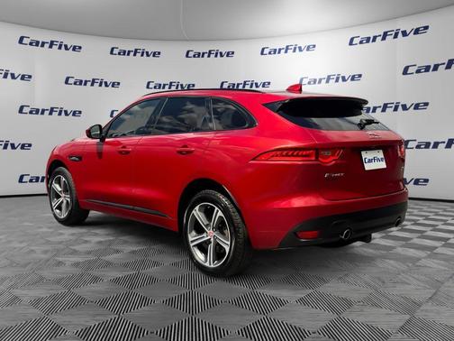 Red 2018 Jaguar F-PACE 35t R-Sport
