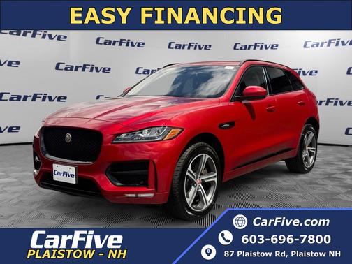 Red 2018 Jaguar F-PACE 35t R-Sport