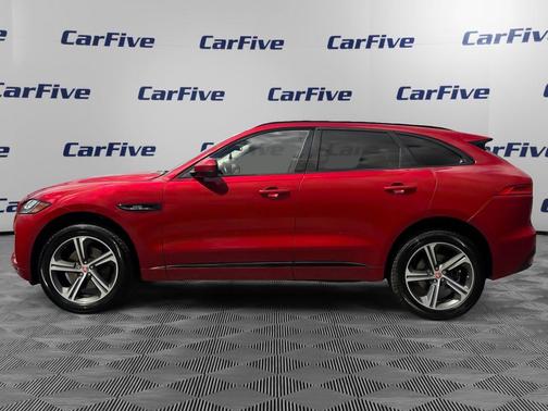Red 2018 Jaguar F-PACE 35t R-Sport