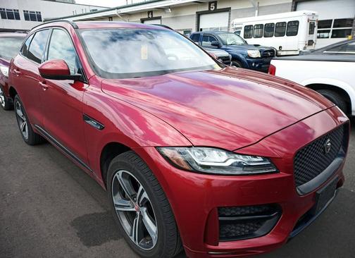 Red 2018 Jaguar F-PACE 35t R-Sport