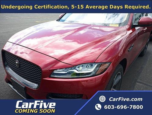 Red 2018 Jaguar F-PACE 35t R-Sport