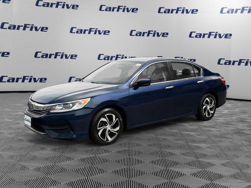 Blue 2017 Honda Accord LX