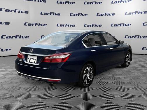 Blue 2017 Honda Accord LX