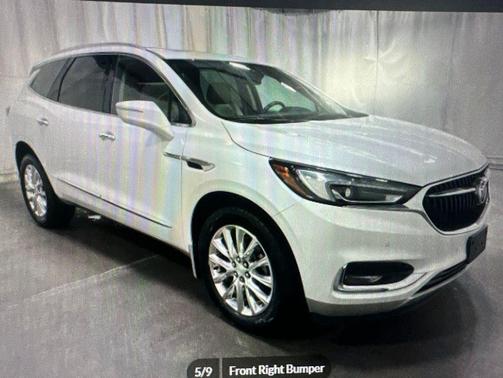 White Frost Tricoat 2020 Buick Enclave Premium Group