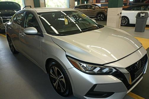Brilliant Silver Metallic 2023 Nissan Sentra SV